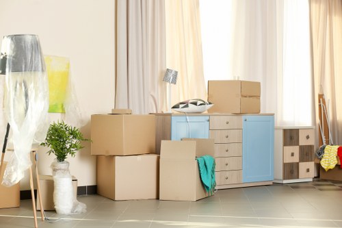 Removal team helping with a home move in Bexleyheath
