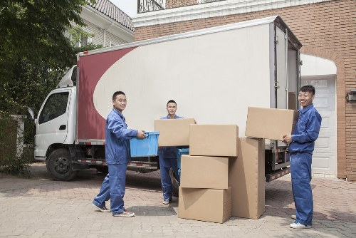 Commercial removals team planning an office move in Bexleyheath