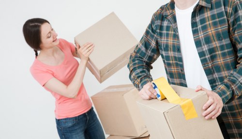 Preparation checklist and moving supplies for a house move in Bexleyheath
