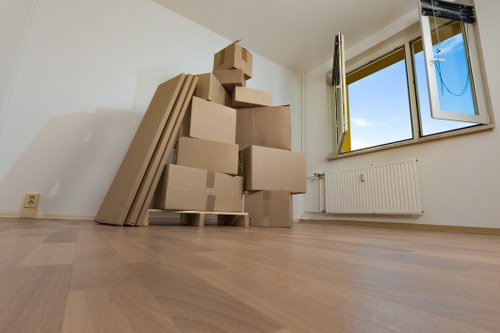 Moving boxes and furniture for a Bexleyheath move