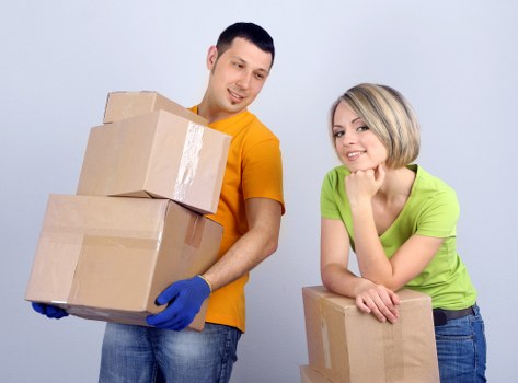 Moving van helping with residential transport in Bexleyheath