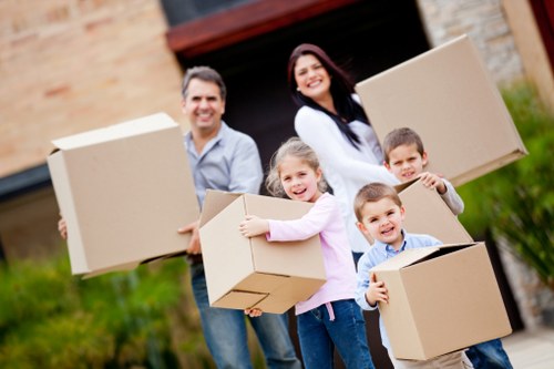 House move support with a removals van in Bexleyheath