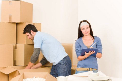 Careful loading of furniture during a house removal in Bexleyheath
