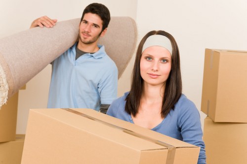 Packing and loading support for a local move