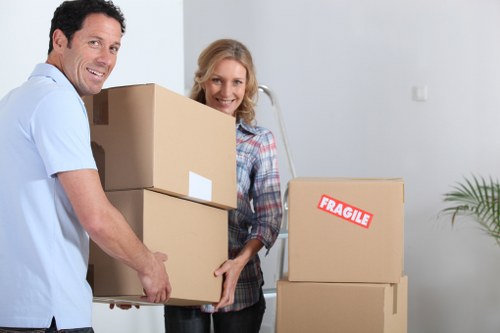 Local movers planning access and parking for a Bexleyheath property